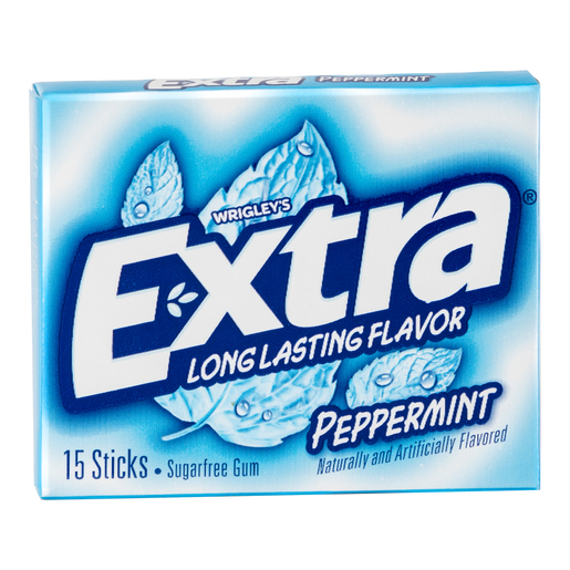 CHICLES PEPPERMINT X 42.6 GR (EXTRA)