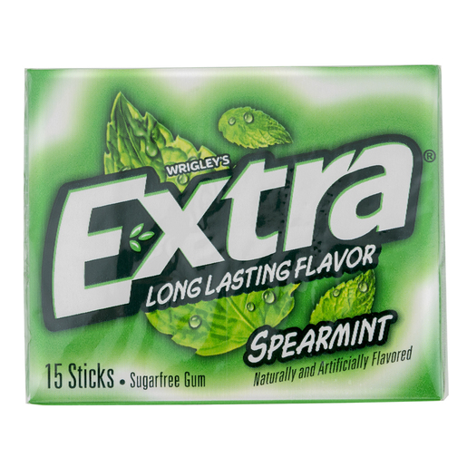 CHICLES SPEARMINT X 42.6 GR (EXTRA)