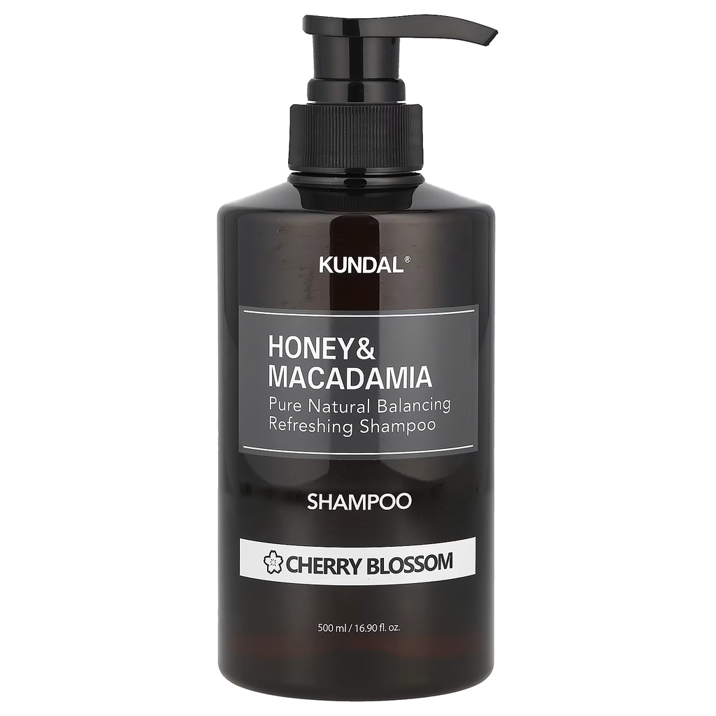 CHAMPU CON EXTRACTOS NATURALES CHERRY BLOSSOM X500ML (KUNDAL)