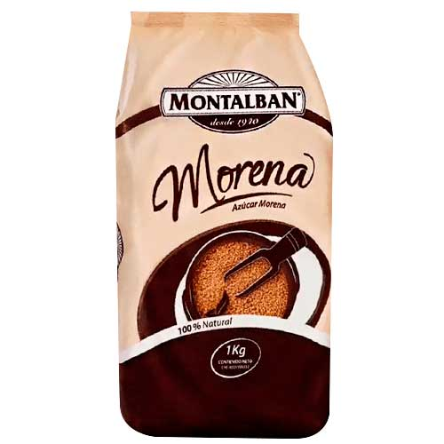 AZUCAR REFINADA MORENA X 1 KG (MONTALBAN)