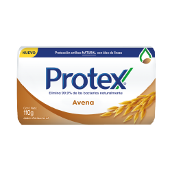 JABON EN BARRA ANTIBACTERIAL AVENA + PROBIOTICO X 110 GR (PROTEX)