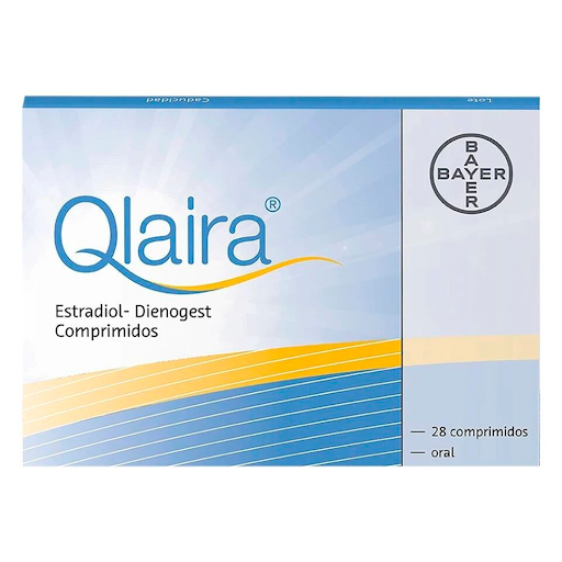 QLAIRA (VALERATO DE ESTRADIOL/DIENOGEST)X 28 COMPRIMIDOS (BAYER)