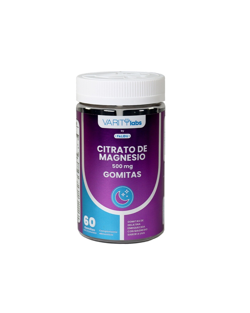 CITRATO DE MAGNESIO 500MG X 60 GOMITAS (VARITY LABS)