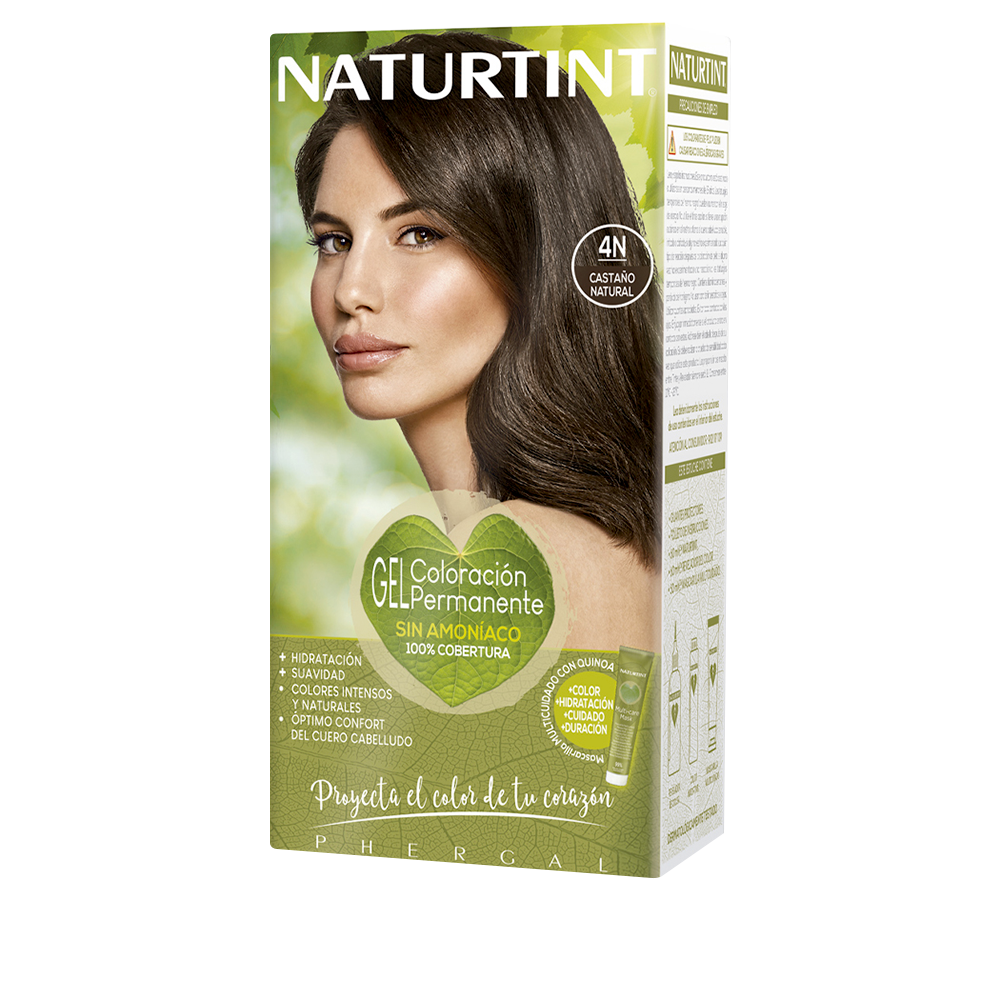 NATURTINT KIT TINTE CASTAÑO NATURAL 4N 170ML/ 1