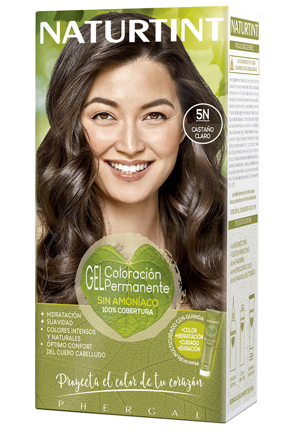 NATURTINT KIT TINTE CASTAÑO CLARO 5N170ML/ 1