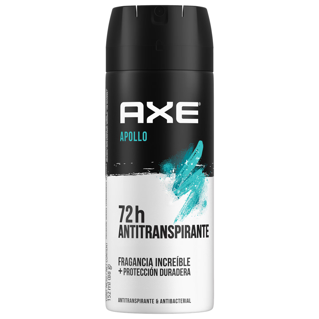 72 HORAS ANTITRANSPIRANTE FRAGANCIA INCREIBLE APOLLO (AXE)