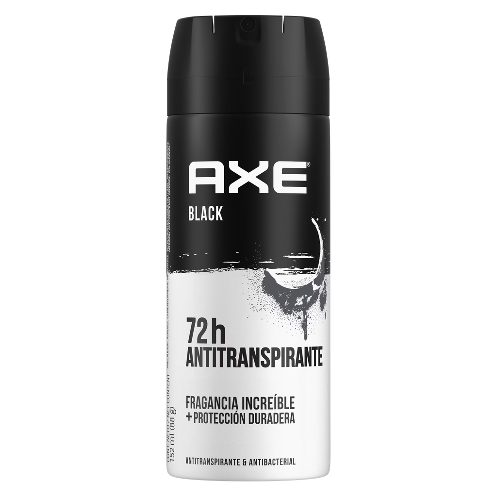 72 HORAS ANTITRANSPIRANTE FRAGANCIA INCREIBLE BLACK (AXE)