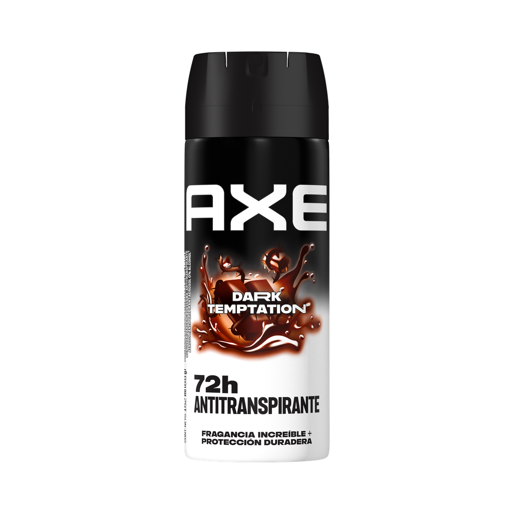 72 HORAS ANTITRANSPIRANTE FRAGANCIA INCREIBLE  DARK TEMPTATION (AXE)