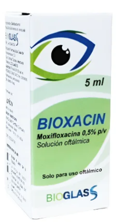 BIOXACIN (MOXIFLOXACINA 0,5 % ) X 5ML (BIOGLASS)