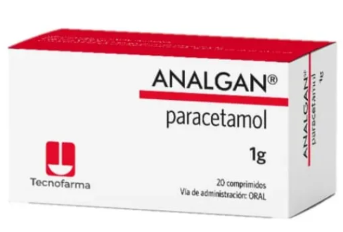 ANALGAL PARACETAMOL  1G X 20 COMPRIMIDOS (TECNOFARMA)