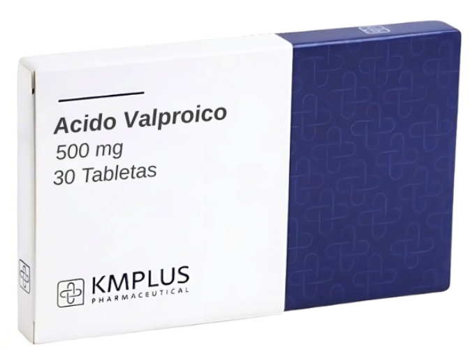 ACIDO VALPROICO 500 MG X 30 TAB - (KMPLUS)