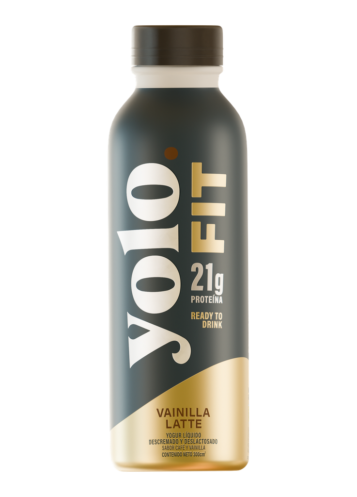 YOGUR GRIEGO LIQUIDO VAINILLA LATTE X 300 ML (YOLO FIT)