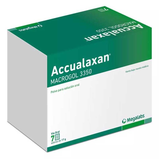 [7803510003669] ACCUALAXAN (MACROGOL) 3350X 7 SOBRES (MEGALABS)