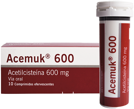 [7707355055756] ACEMUK (N-ACETILCISTEINA) 600MG X 30COMPIMIDOS (MEYER)