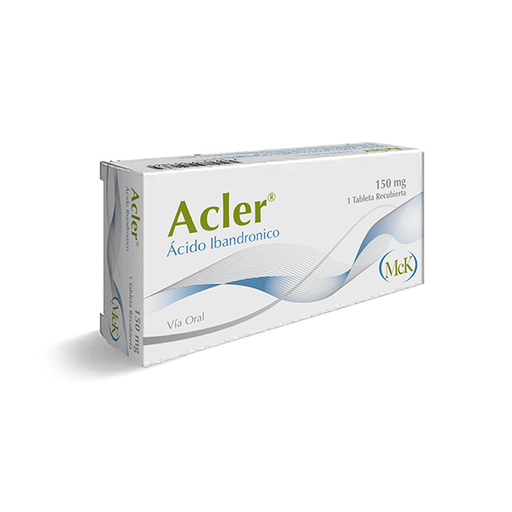 [7591519051865] ACLER (ACIDO IBANDRONICO) 150MG X 1 TABLETA RECUBIERTA (CALOX)
