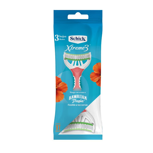 [7591066711014] AFEITADORA SCHICK XTREME 3 HAWAIIAN TROPIC RISTRA INDIVIDUAL UNIDAD 