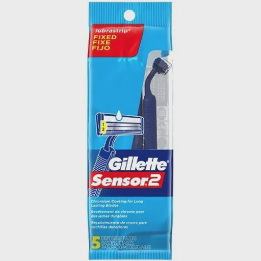 [47400025318] AFEITADORA SENSITIVE SENSOR 2 UNIDADES (GILLETTE)