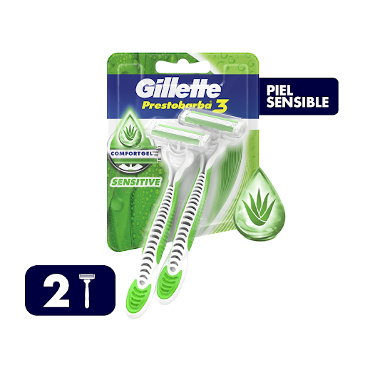 [47400110151] AFEITADORA SENSITIVE SENSOR 3 UNIDADES (GILLETTE)