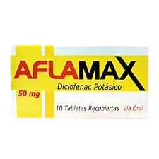 [7591196007186] AFLAMAX (DICLOFENAC POTASICO) 50MG X 10 TABLETAS (OFTALMI)