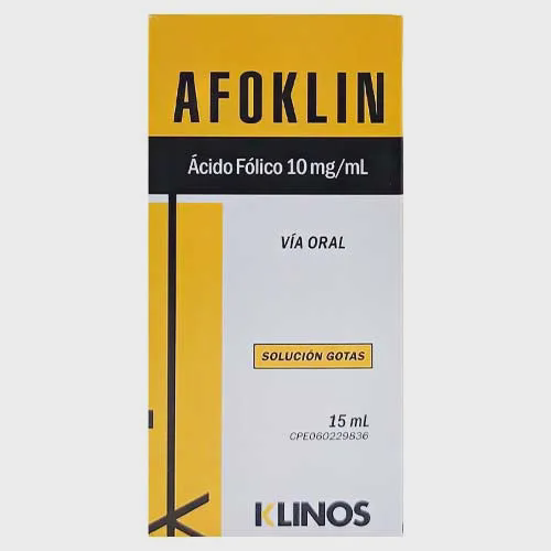 [7591619163031] AFOKLIN GOTAS (ACIDO FOLICO) 10MG X 15ML (MEGALABS)