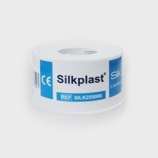 [6223003733513] ADHESIVO SILKPLAST  2.5 CM X 500 CM X 1 UNIDAD (GENIA CARE PHARMACEUTICALS)