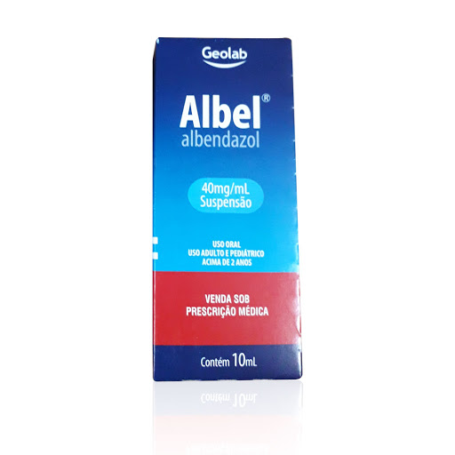 [7899095201972] ALBEL (ALBENDAZOL) 40 MG / 10 ML SUSPENSIÓN (GEOBAL)
