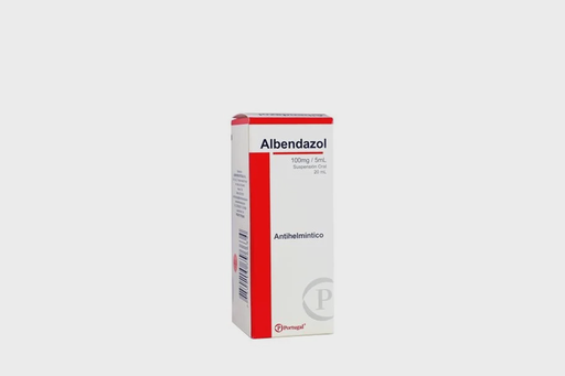 [7750215796634] ALBENDAZOL 100MG/5ML SUSPESION X 20 ML (PORTUGAL)