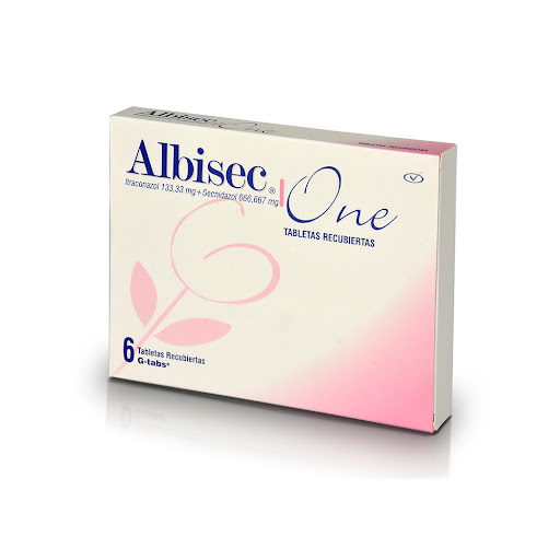 [7703153028695] ALBISEC ONE 133,33MG.+666,667MG. (ITRACONAZOL+SECNIDAZOL) X6 TABLETAS RECUBIERTAS (VIVAX)