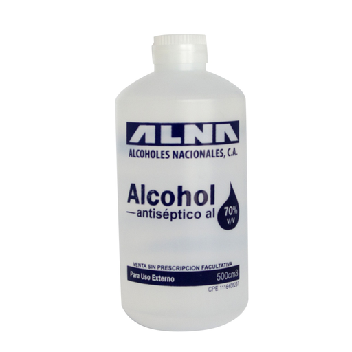 [7593255000268] ALCOHOL 70% X 500ML (ALNA)