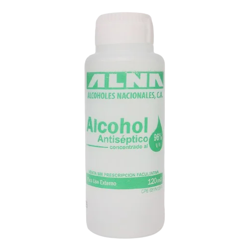 [7593255000312] ALCOHOL ANTISEPTICO ABSOLUTO 96% V/V 120 ML (ALNA)