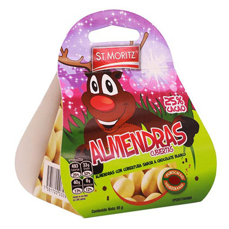 [7591720030925] ALMENDRAS CUBIERTAS CON
 CHOCOLATE BLANCO (ST MORITZ)