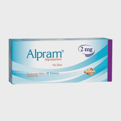 [7591020005319] ALPRAM (ALPRAZOLAM) 2MG X 30 TABLETAS (VALMORCA)