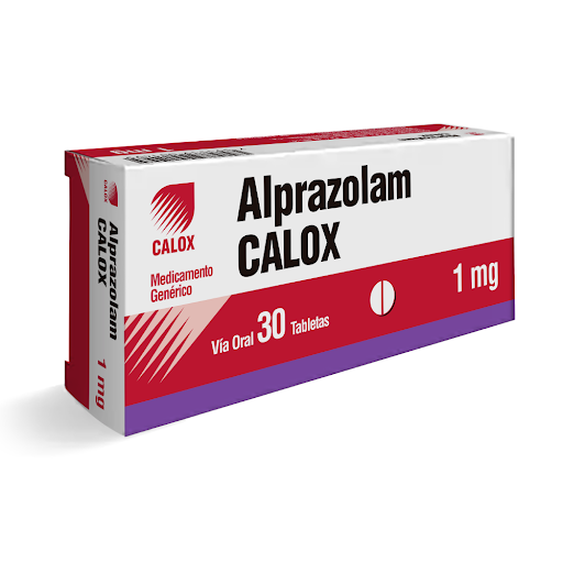 [7591519001495] ALPRAZOLAM 1MG X 30 TABLETAS (CALOX)