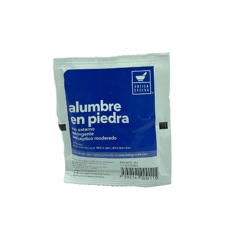 [7592141000115] ALUMBRE EN PIEDRA  X 25GR (BOTICA)