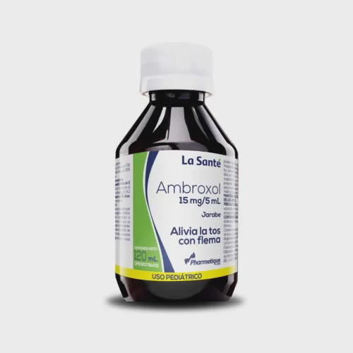 [7592454120203] AMBROXOL JARABE PEDIATRICO 15MG/5ML X 120ML (LA SANTE)