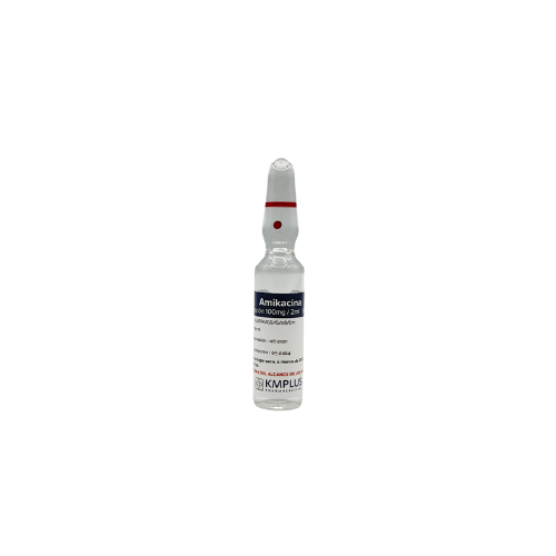 [8908003460512] AMIKACINA 1000MG/2ML X UNIDAD (KMPLUS)