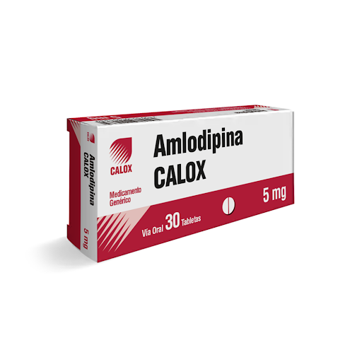 [7591519001655] AMLODIPINA  5MG X 30 TABLETAS (CALOX)