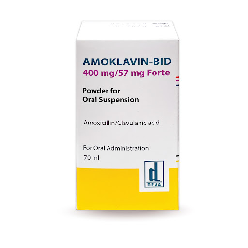 [8699525282507] AMOKLAVIN - BID (AMOXICILINA - ACIDO CLAVULANICO) 400MG/57MG X 70ML (POLINAC)