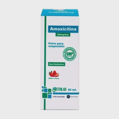 [7598252101024] AMOXICILINA SUSPENSION 250 MG/5ML X 60ML (DISTRILAB)