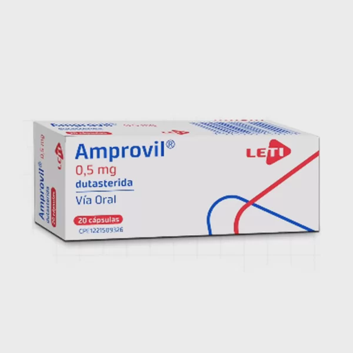 [7591585213549] AMPROVIL (DUTASTERIDE) 0,5 MG X 20 COMPRIMIDOS L.P (LETI)