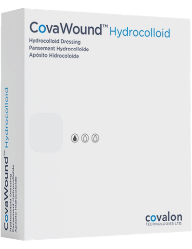 [825439013564] APOSITO COVALON HIDROCOLOIDE DELGADO / TRANSPARENTE COVAWOUND  X 1 UNIDAD DE 10CM X 10CM (ETHICAL SHIELDS)