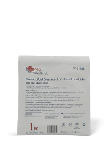 [51497040758] APOSITO HIDROCOLOIDE  X 1 UNIDAD DE 10CM X 10CM (MED SUPPLY)