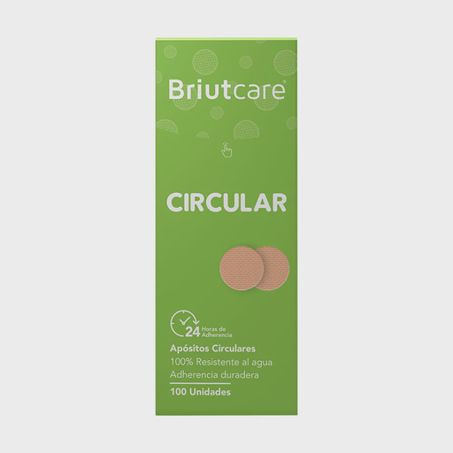 [742033994696] APOSITOS CIRCULARES BRIUTCARE  X 100 UNIDADES (MRCS 21)