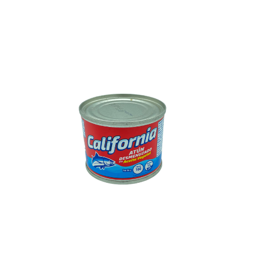 [7591002700348] ATUN DESMENUZADO EN ACEITE VEGETAL X 140 GR (CALIFORNIA)
