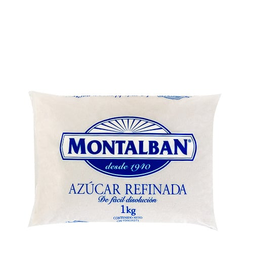 [7591357020405] AZUCAR REFINADA X 1KG EMP. PLASTICO (MONTALBAN)