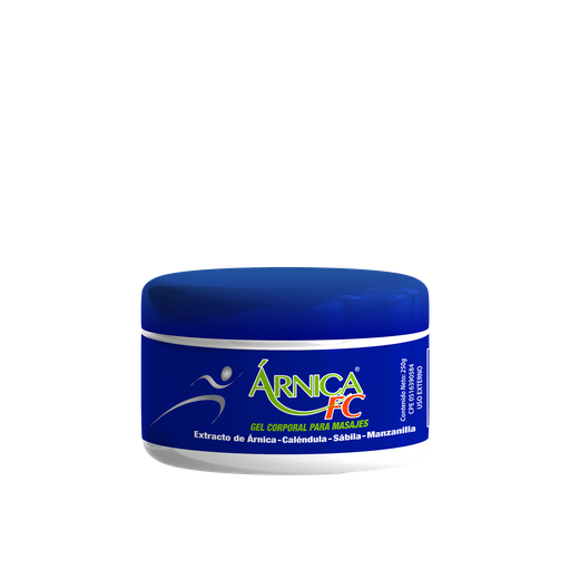 [7593090000775] ARNICA FC GEL MASAJES (ARNICA - SABILA - MANZANILLA - CALENDULA - ALCANFOR - MENTOL)  X 250GR (FC PHARMA)