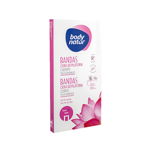 [8414719407012] BANDAS CORPORALES PIEL SENSIBLE LOTO 16 UNIDADES (BODYNATUR)