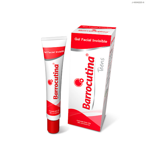[7593090002199] BARROCUTINA TEENS GEL FACIAL INVISIBLE (ACIDO SALICILICO)  X 20GR (FC PHARMA)