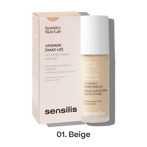 [8428749844303] BASE DE MAQUILLAJE UPGRADE BEIGE 01 30ML (SENSILIS)