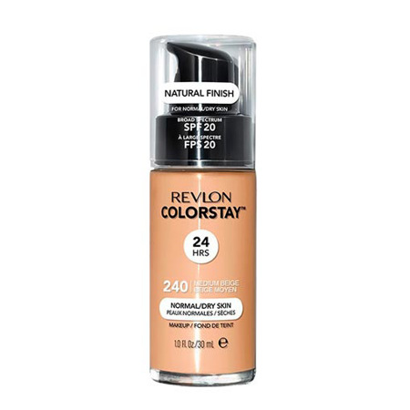 [309974677066] BASE PARA PIEL NORMAL-SECA MEDIUM BEIGE 240 30ML (REVLON)
